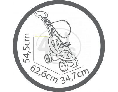 Smoby Odrážedlo Bubble Go modré