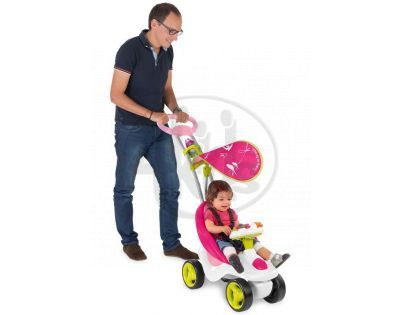 Smoby Odrážedlo Bubble Go růžové