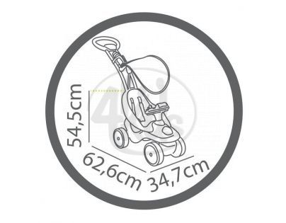 Smoby Odrážedlo Bubble Go růžové