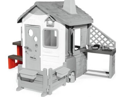 Smoby Piknikový stolček s lavicami k domčeku
