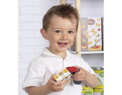Smoby Pokladňa elektronická s váhou zelenošedá
