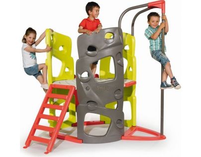 Smoby Preliezačka so šmykľavkou a tyčou 150 cm