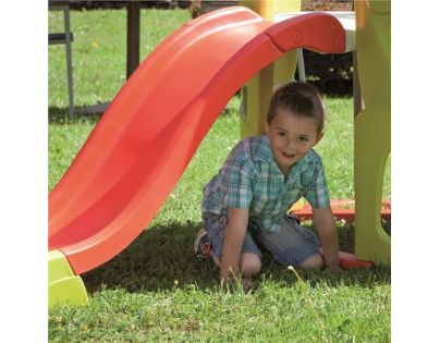 Smoby Preliezačka so šmykľavkou a tyčou 150 cm