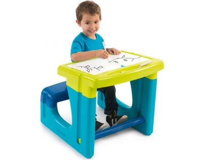 Smoby školská lavica s tabuľou modrá