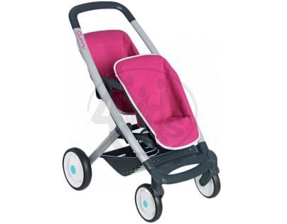 Smoby SM 521590 - Sportovní kočárek Quinny pro dvojčata panenky