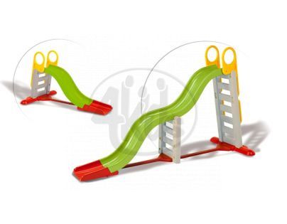 Smoby 310221 - Skluzavka MEGA 2 v 1 dvojitá (190 / 330 cm)