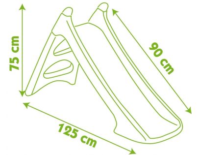 Smoby Skluzavka XS 90cm Ledové království s vlhčením