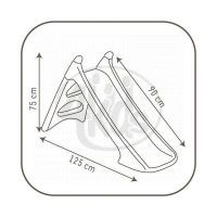 Smoby 310146 - Skluzavka XS 95 cm Cars 2 3
