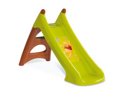 Smoby 310467 - Skluzavka XS Medvídek Pú s vlhčením - Zeleno-hnědá