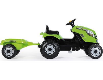 Smoby Šliapací traktor Farmer XL zelený s vozíkom