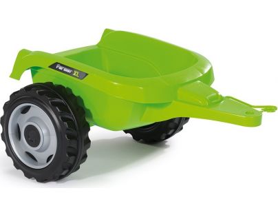 Smoby Šliapací traktor Farmer XL zelený s vozíkom