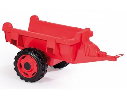 Smoby Traktor pre deti šliapací Stronger XXL s prívesom šedo-červený