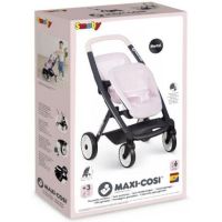 Smoby Športový kočík pre bábiky dvojčatá Maxi Cosi sv. ružový 5
