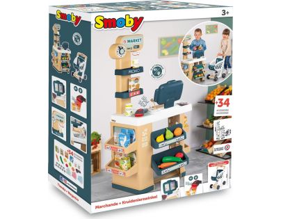 Smoby Supermarket Promo s nákupným vozíkom