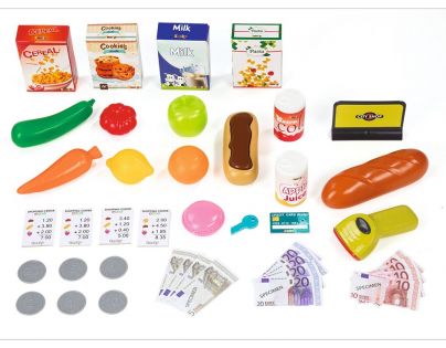 Smoby Supermarket červeno-zelený