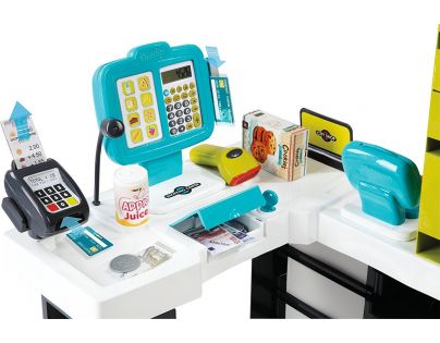 Smoby Supermarket modro-zelený