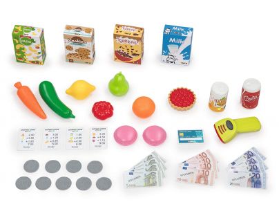 Smoby Supermarket s nákupným vozíkom a množstvom príslušenstva