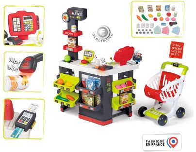Smoby Supermarket veľký červený displej