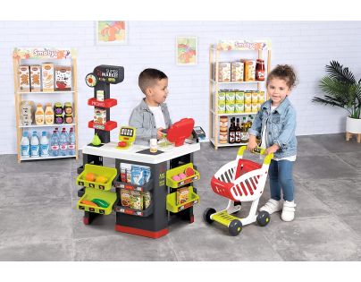Smoby Supermarket veľký červený displej