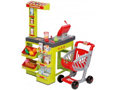 Smoby Supermarket zelený