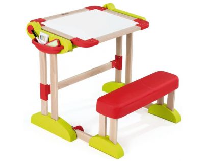 Smoby Tabuľa 2v1 skladacia s lavičkou
