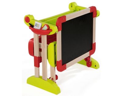 Smoby Tabuľa 2v1 skladacia s lavičkou
