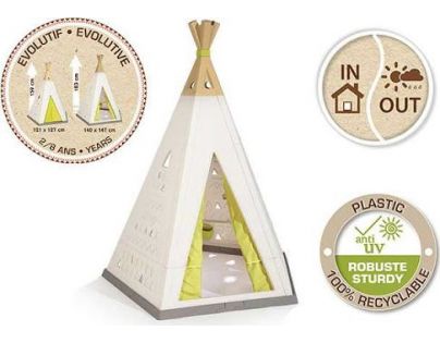 Smoby Teepee indoor outdoor 2 v 1