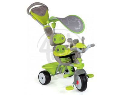 Tříkolka Baby Driver Confort šedozelená Smoby 434110