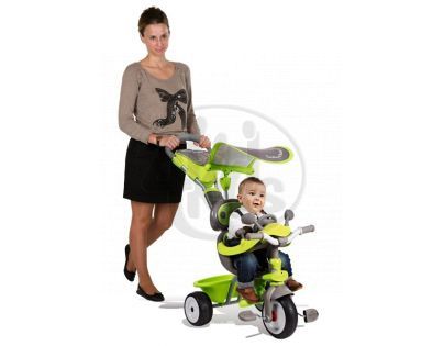 Tříkolka Baby Driver Confort šedozelená Smoby 434110