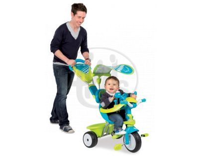 Tříkolka Baby Driver Confort zelenomodrá Smoby 434105