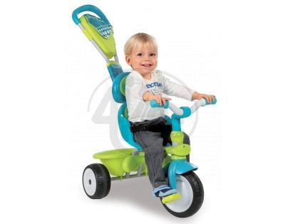 Tříkolka Baby Driver Confort zelenomodrá Smoby 434105