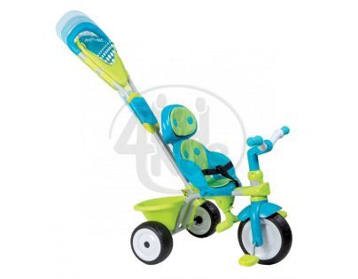 Tříkolka Baby Driver Confort zelenomodrá Smoby 434105