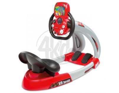 Smoby Trenažár V8 se sedátkem a zvuky