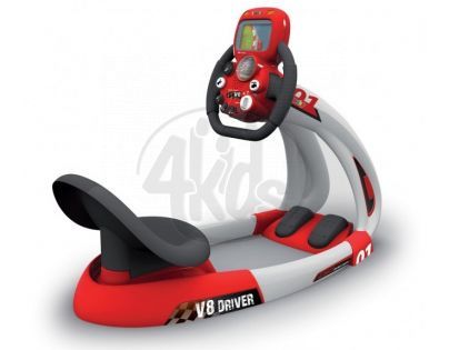 Smoby Trenažár V8 se sedátkem a zvuky