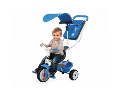 Smoby Trojkolka Baby Balade 2 3v1 modrá
