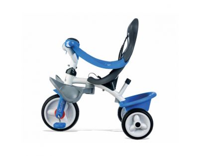 Smoby Trojkolka Baby Balade 2 3v1 modrá