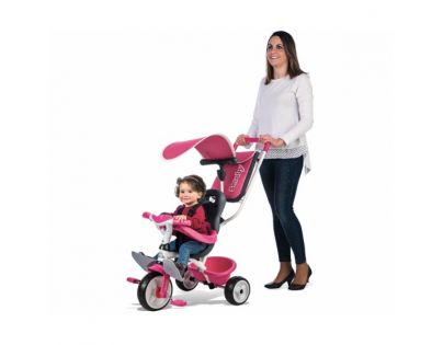 Smoby Tříkolka Baby Balade 2 3v1 růžová - Poškozený obal