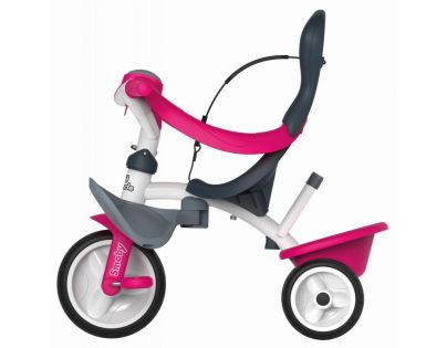 Smoby Tříkolka Baby Balade 2 3v1 růžová - Poškozený obal