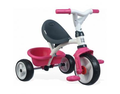 Smoby Tříkolka Baby Balade 2 3v1 růžová - Poškozený obal