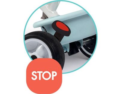 Smoby Trojkolka Baby Balade Plus modrá