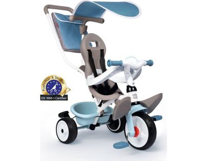 Smoby Trojkolka Baby Balade Plus modrá