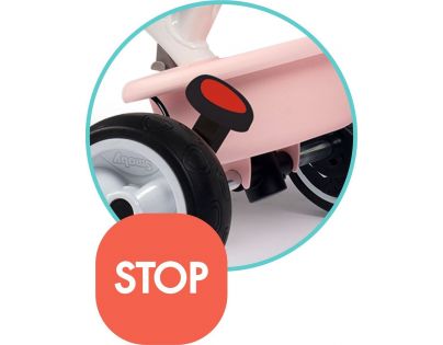 Smoby Trojkolka Baby Balade Plus ružová