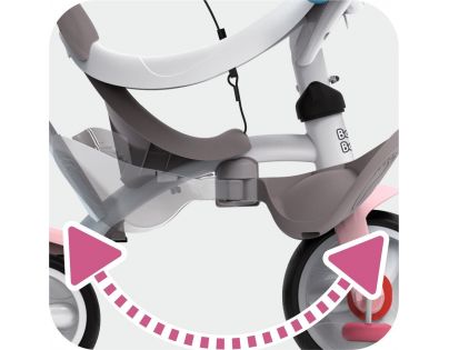 Smoby Trojkolka Baby Balade Plus ružová