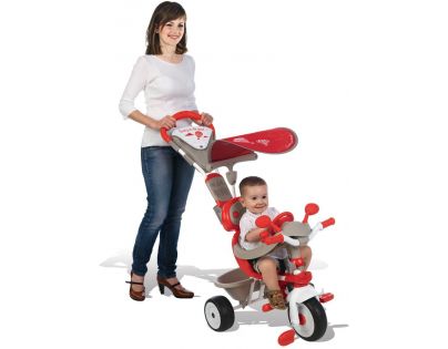 SMOBY 434208 červená trojkolka Baby Driver Confort