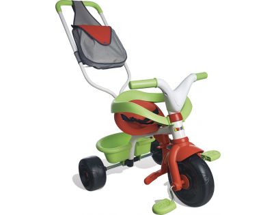 Smoby Tříkolka Be Fun Confort červeno zelená