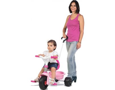 Smoby detská trojkolka Be Move 740315 ružovo šedá