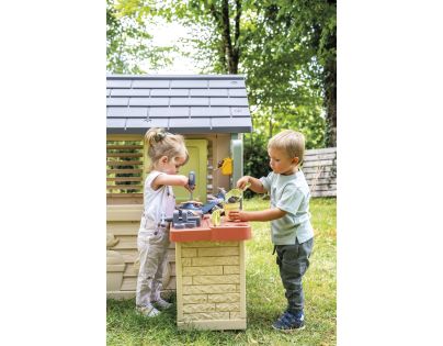 Smoby Záhradná dielňa pre kutilov k domčeku Life