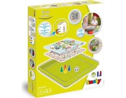 Smoby Zásuvka so 4 detskými hrami