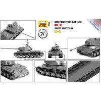 Zvezda Snap Kit tank 5011 IS-2 Stalin 1:72 3