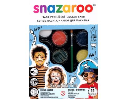 Snazaroo Tvárové farby pirát a tiger